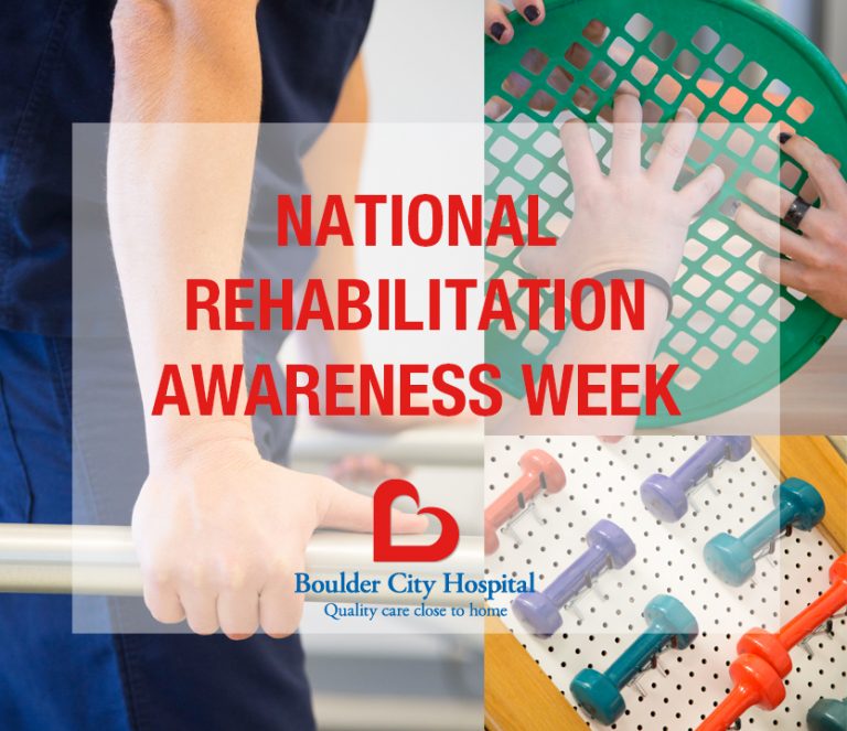 National Rehabilitation Awareness Week Boulder City Hospital