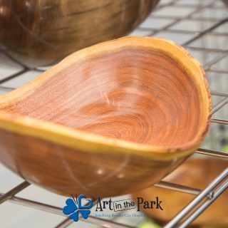 Art in the Park 2021 wood bowl