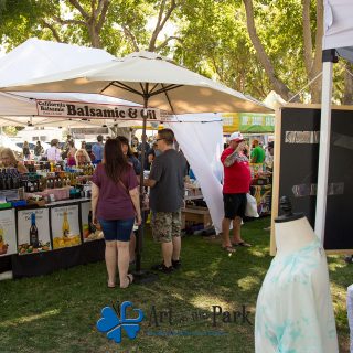 Art in the Park 2021 california balsamic vendor