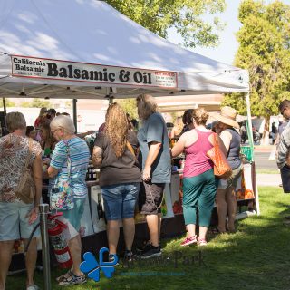 Art in the Park 2021 california balsamic & oil vendors