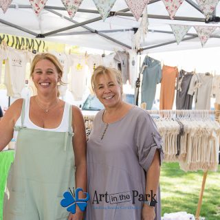 Art in the Park 2021 onesie vendors