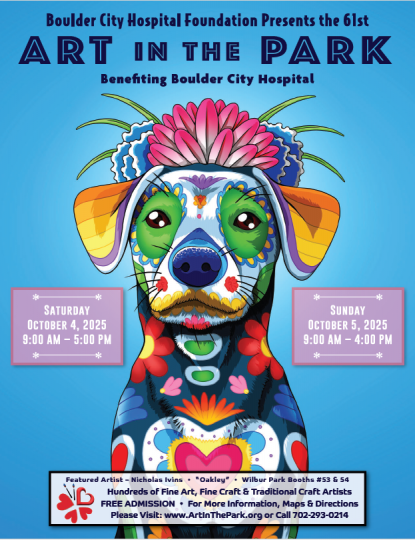 art in the park program cover